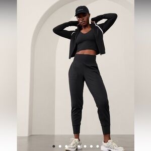 Athleta Black Venice High Rise Joggers XL